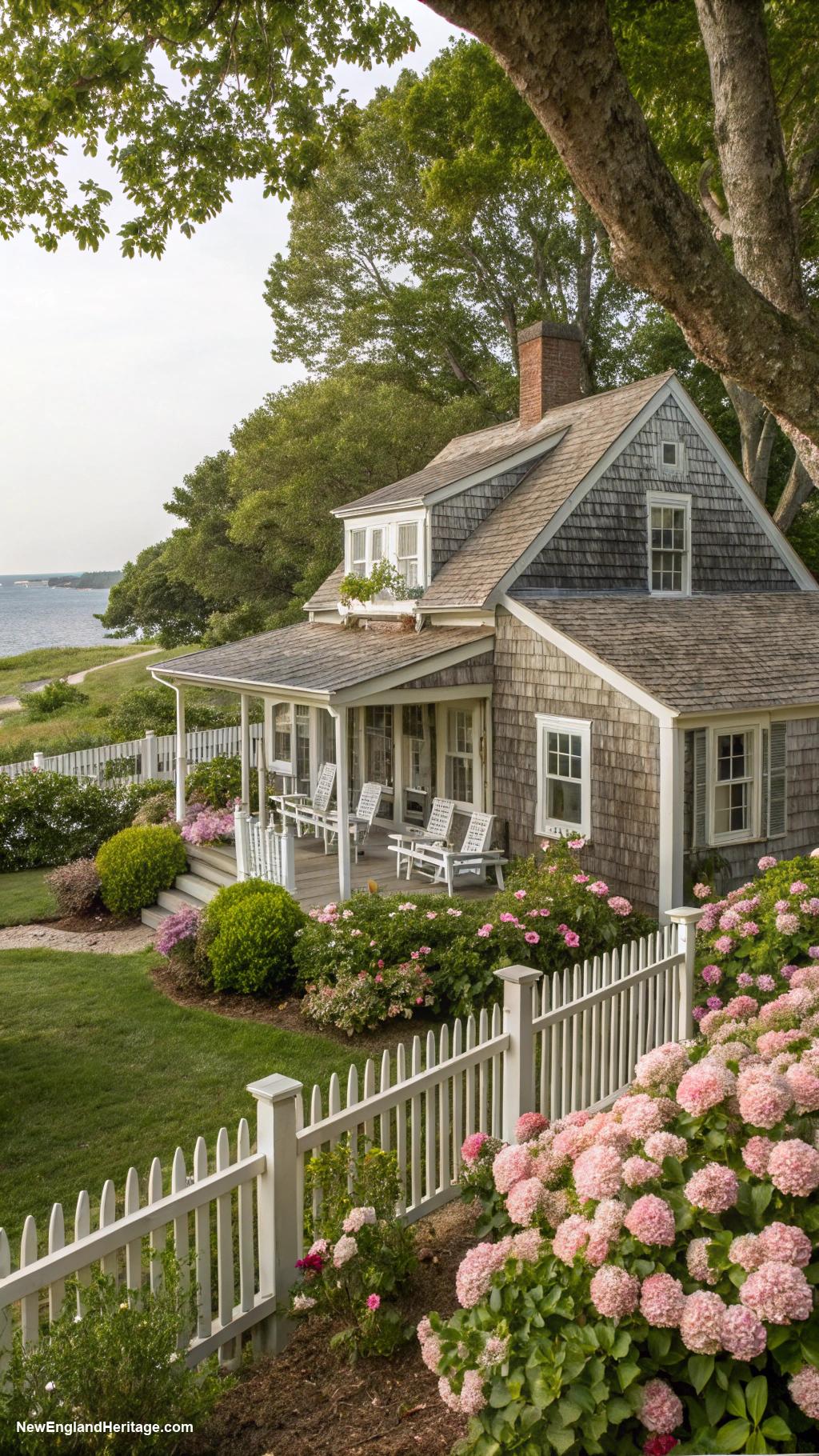 hamptons cottages Charming cottage with cedar shake shingles