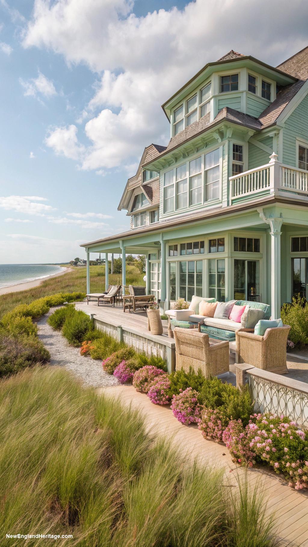 rhode island beach houses Luxurious beachfront mansion for family gatherings