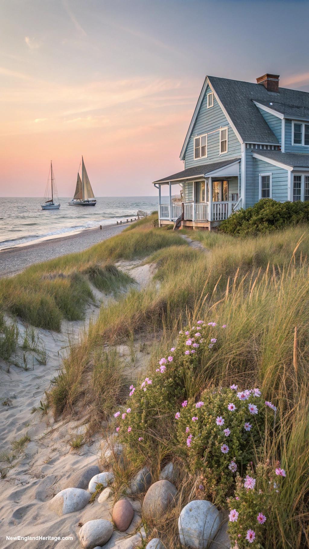 rustic coastal bedrooms Sea inspired artwork for wall decor