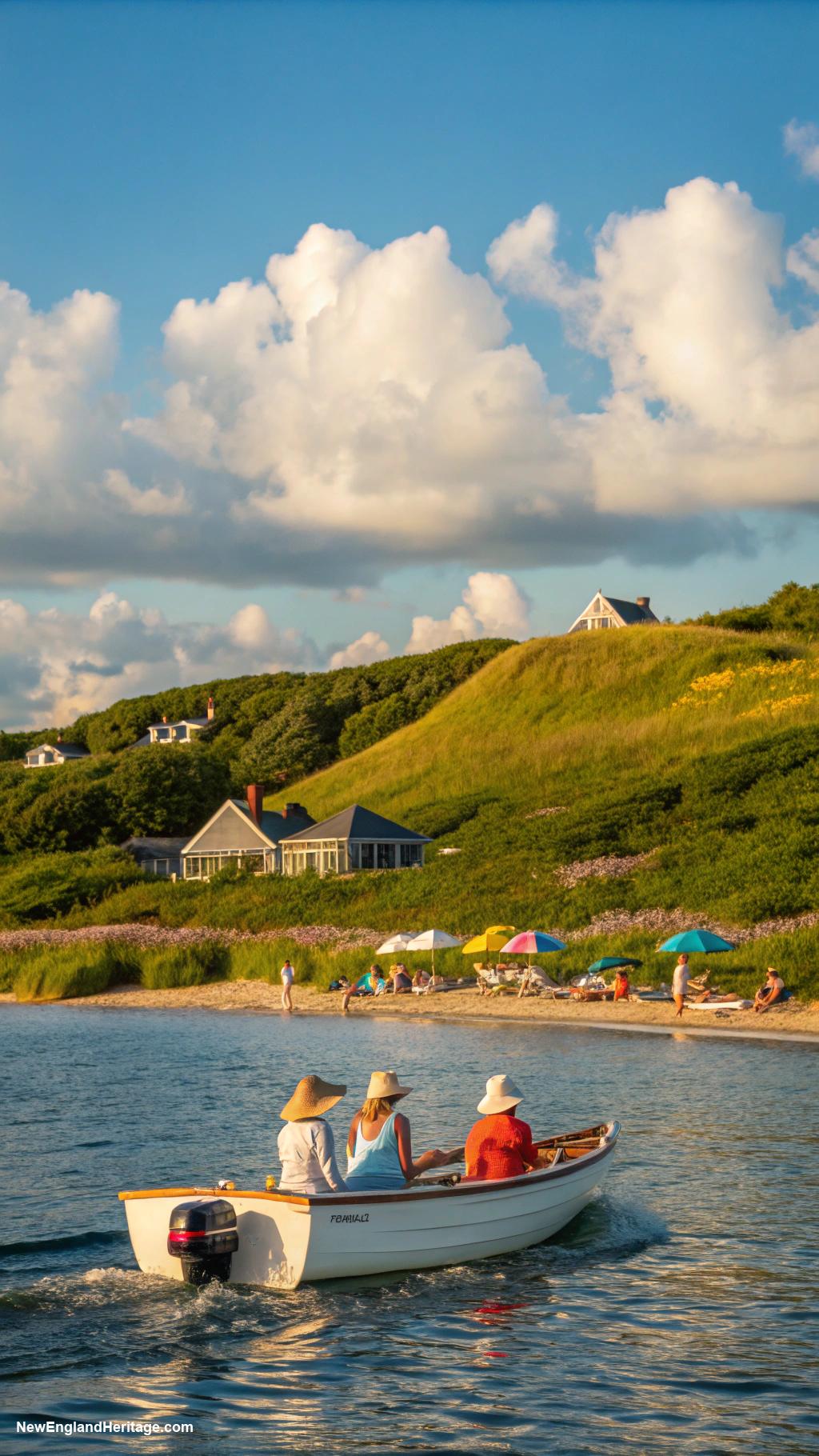 things to do in Block Island rhode island Go boating in Great Salt Pond