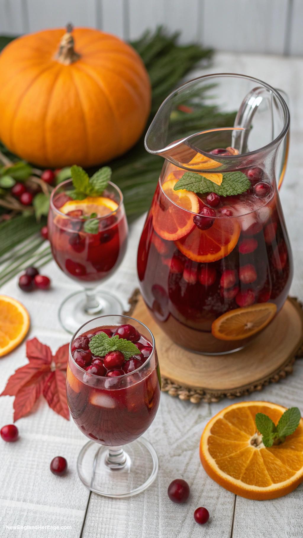 typical drinks Massachusetts Cranberry Punch